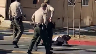 Los Angeles County Sheriff's Deputy Tases Black Man Who Witnesses Say Flagged Officers Down for Help